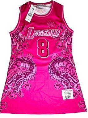 Headgear Classics Kobe Bryant Think Pink Dress Jersey Sleeveless L